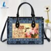 God Will Make A Way For You Zippered Leather Handbag With Handle Gift For Her