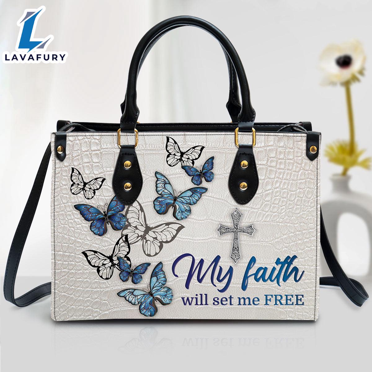 Gorgeous Butterfly Leather Bag My Faith Will Set Me Free Christ Gifts Leather Bags Christian Leather Bag Gorgeous Butterfly Leather Bag My Faith Will Set Me Free Christ Gifts Leather Bags Christian Leather Bag