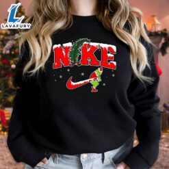 Grinch Christmas Snow Embroidered Sweatshirt…