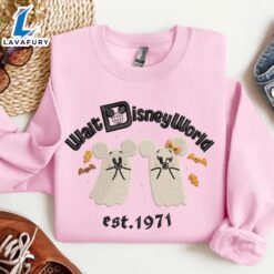 Halloween Cute Ghost Embroidered Sweatshirt