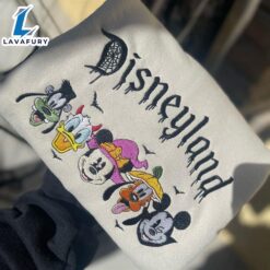 Halloween Disneyland Embroidered Shirt For…