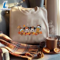 Halloween Disneyland Embroidered Sweatshirt, Fall…
