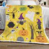 Halloween Elements Funny Halloween Sofa Fleece Throw Blanket Halloween Gifts