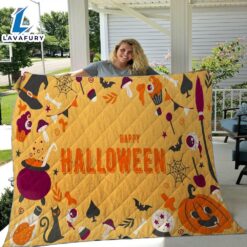 Halloween Pumpkin Blanket – Halloween…