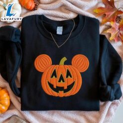 Halloween Pumpkin Embroidered Sweatshirt