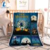 Halloween Scary Forest Sherpa Blanket Halloween Adult Blanket Halloween Gift
