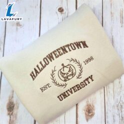 Halloween Town University Embroidered Sweatshirt…