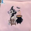 Halloween Witch Embroidery Sweatshirt For Man And Women 3 Halloween Witch Embroidery Sweatshirt