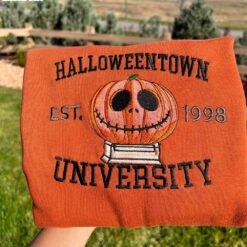 Halloweentown University Embroidered Sweatshirt For…