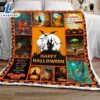 Happy Halloween Pumpkin Halloween Sofa Fleece Throw Blanket Halloween Gifts