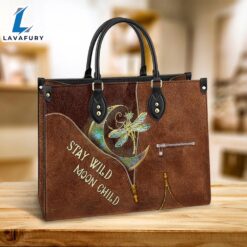 Hippie Dragonfly Leather Bag Christ…