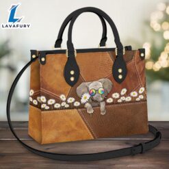 Hippie Elephant Daisy Leather Bag…