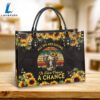 Hippie Give Peace A Chance 2 Leather Bag Christ Gifts Leather Bags
