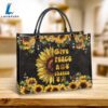 Hippie Give Peace A Chance Pu Leather Bag Christ Gifts Leather Bags