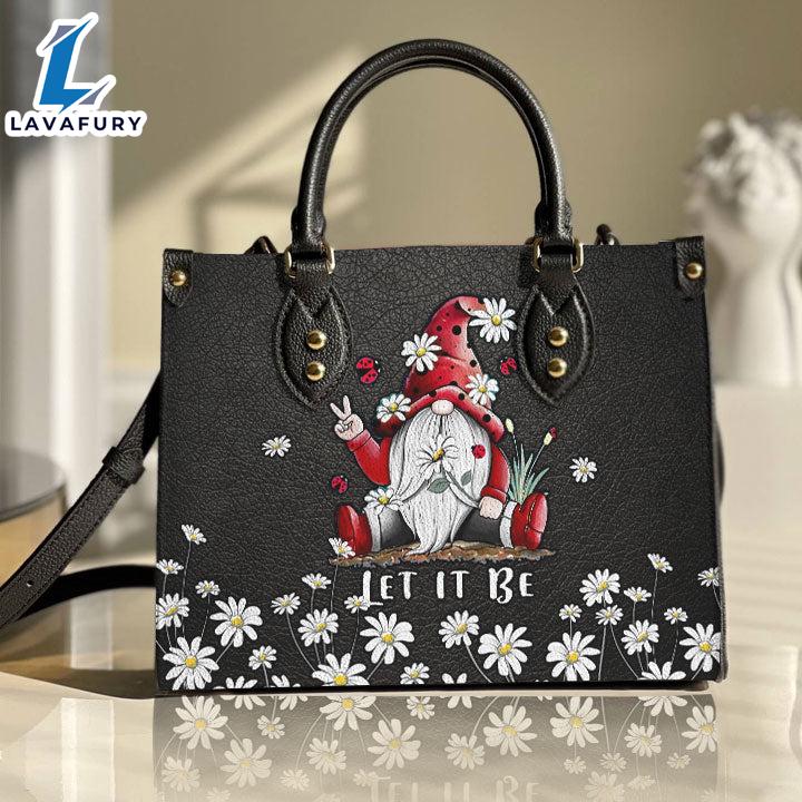 Hippie Gnome Let It Be Gb Leather Bag Christ Gifts Leather Bags Christian Leather Bag Hippie Gnome Let It Be Gb Leather Bag Christ Gifts Leather Bags Christian Leather Bag
