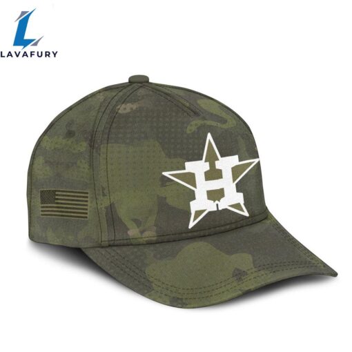 Houston Astros Military Appreciation Month 3D Classic Caps