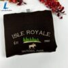 Isle Royale National Park Embroidered Sweatshirt