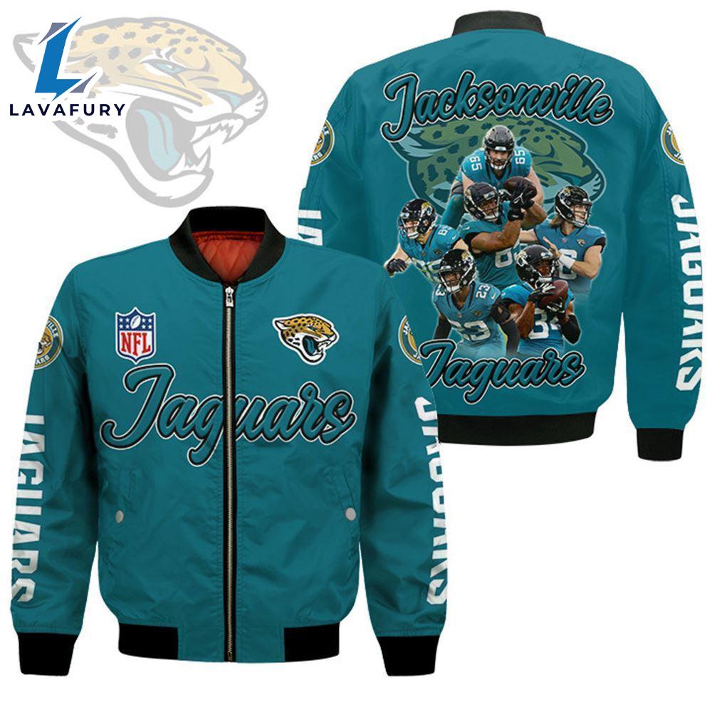 Jacksonville Jaguars Players Nfl Bomber Jacket For Fans Jacksonville Jaguars Players Nfl Bomber Jacket For Fans