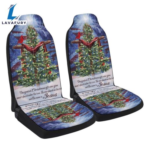 Jesus Christ The Greatest Gift Christmas Seat Cover Cars – Christian Seat Cover