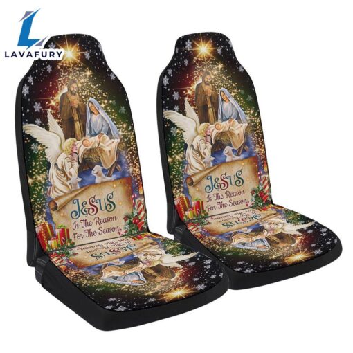 Jesus Christmas Seat Cover Cars – Christian Seat Cover