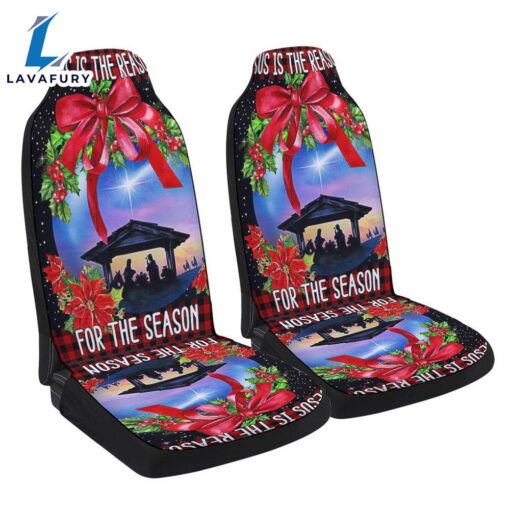 Jesus Is The Reason For The Season Christmas Seat Cover Cars – Christian Seat Cover