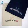 Karma Is A Cat Taylor Swift Embroidered Shirt For Man And Women 3 Karma Is A Cat Taylor Swift Embroidered Shirt