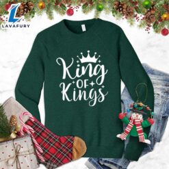 King Of Kings Sweatshirt Hallothanksmas…