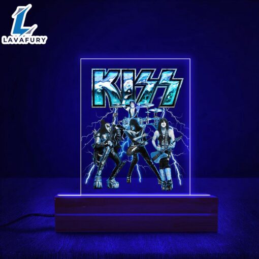 Kiss Band Led Light 7 Color Music For Fans – Music Night Light