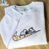 Lazy Snoopy Logo Embroidered Sweatshirt