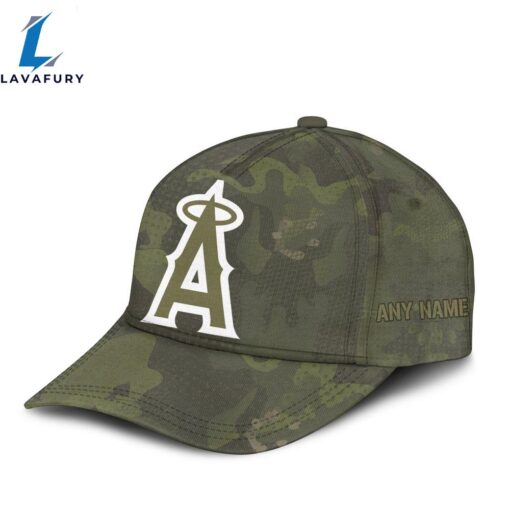 Los Angeles Angels Military Appreciation Month 3D Classic Caps