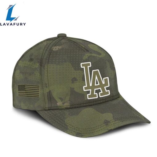 Los Angeles Dodgers Military Appreciation Month 3D Classic Caps
