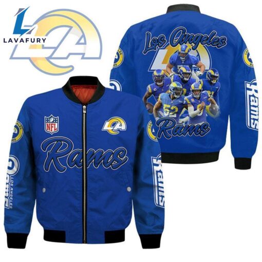 Los Angeles Rams Players Nfl Bomber Jacket  For Fans