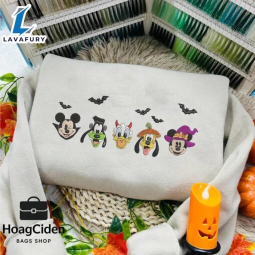 Magical Land Embroidered T-Shirt, Movie Cartoon Character Embroidered Hoodie