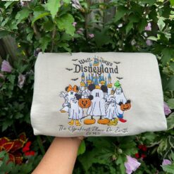 Magical Land Halloween Sweatshirt Embroidered…