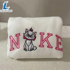 Marie The Aristocats Embroidered Shirt…