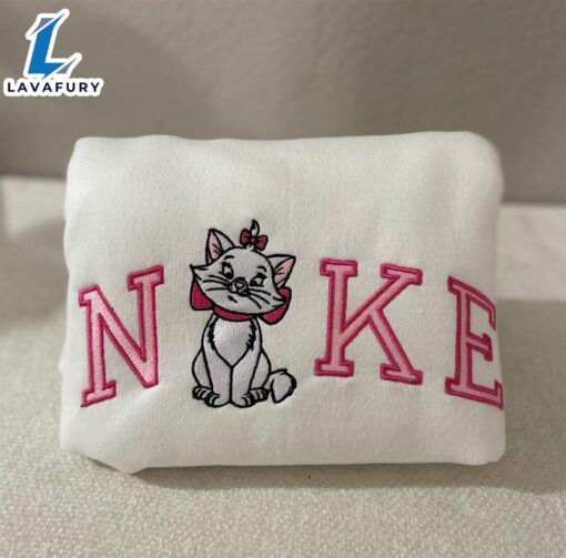 Marie The Aristocats Embroidered Shirt For Man And Women
