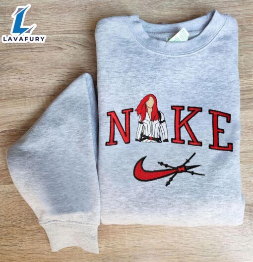 Marvel Avengers Black Widow  Logo Embroidered Sweatshirt For Man And Women