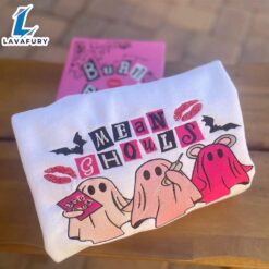 Mean Ghouls Embroidered Shirt For…