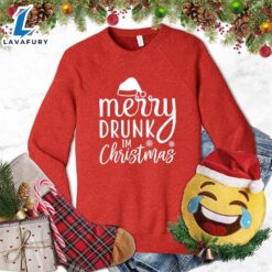 Merry Drunk I’m Christmas Sweatshirt…