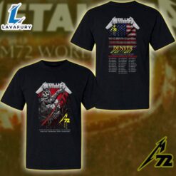 Metallica M72 World Tour Tee…