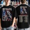 Metallica M72 World Tour T-Shirt – Santa Clara June 22, 2025 – Setlist Back Print Tee 2 Metallica M72 World Tour T-Shirt – Santa Clara June 22, 2025 – Setlist Back Print Tee