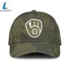 Milwaukee Brewers Military Appreciation Month 3D Classic Caps 9 Milwaukee Brewers Military Appreciation Month 3D Classic Caps