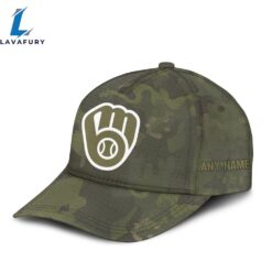 Milwaukee Brewers Military Appreciation Month 3D Classic Caps