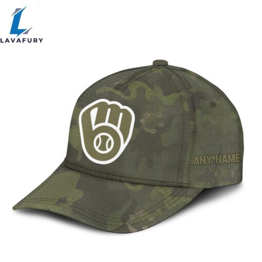 Milwaukee Brewers Military Appreciation Month 3D Classic Caps