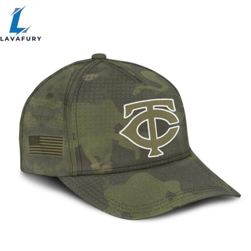 Minnesota Twins Military Appreciation Month 3D Classic Caps
