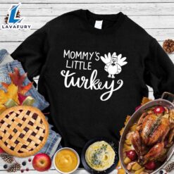 Mommy’s Little Turkey Sweatshirt Hallothanksmas…