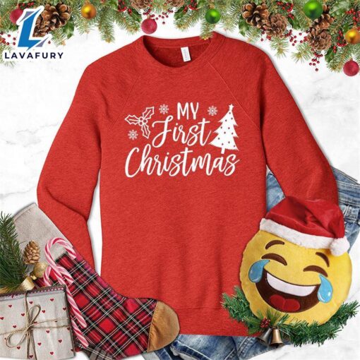 My First Christmas Sweatshirt Hallothanksmas Shirt