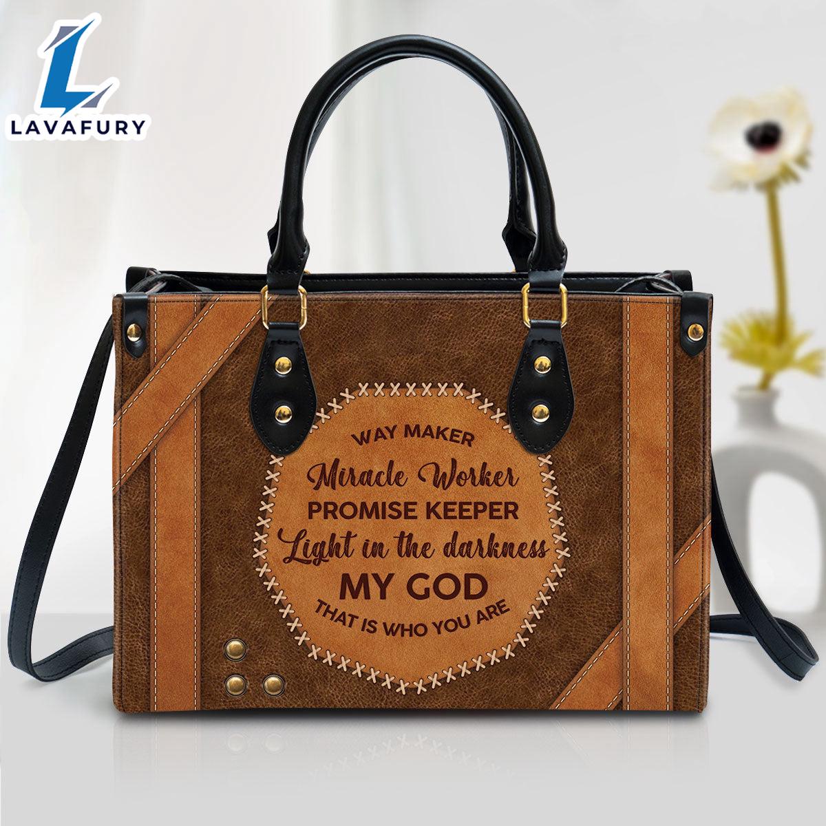 My God That Is Who You Are Christian Leather Handbag Christ Gifts Leather Bags Christian Leather Bag My God That Is Who You Are Christian Leather Handbag Christ Gifts Leather Bags Christian Leather Bag
