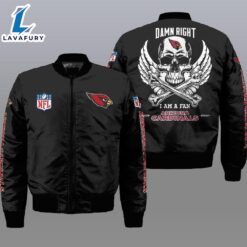 Nfl Arizona Cardinals Wings Skull…