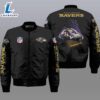 Nfl Baltimore Ravens 3D Bomber Jacket 2 For Fans 3 Nfl Baltimore Ravens 3D Bomber Jacket 2